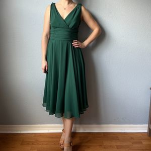 Patra Green Midi Dress Size 6